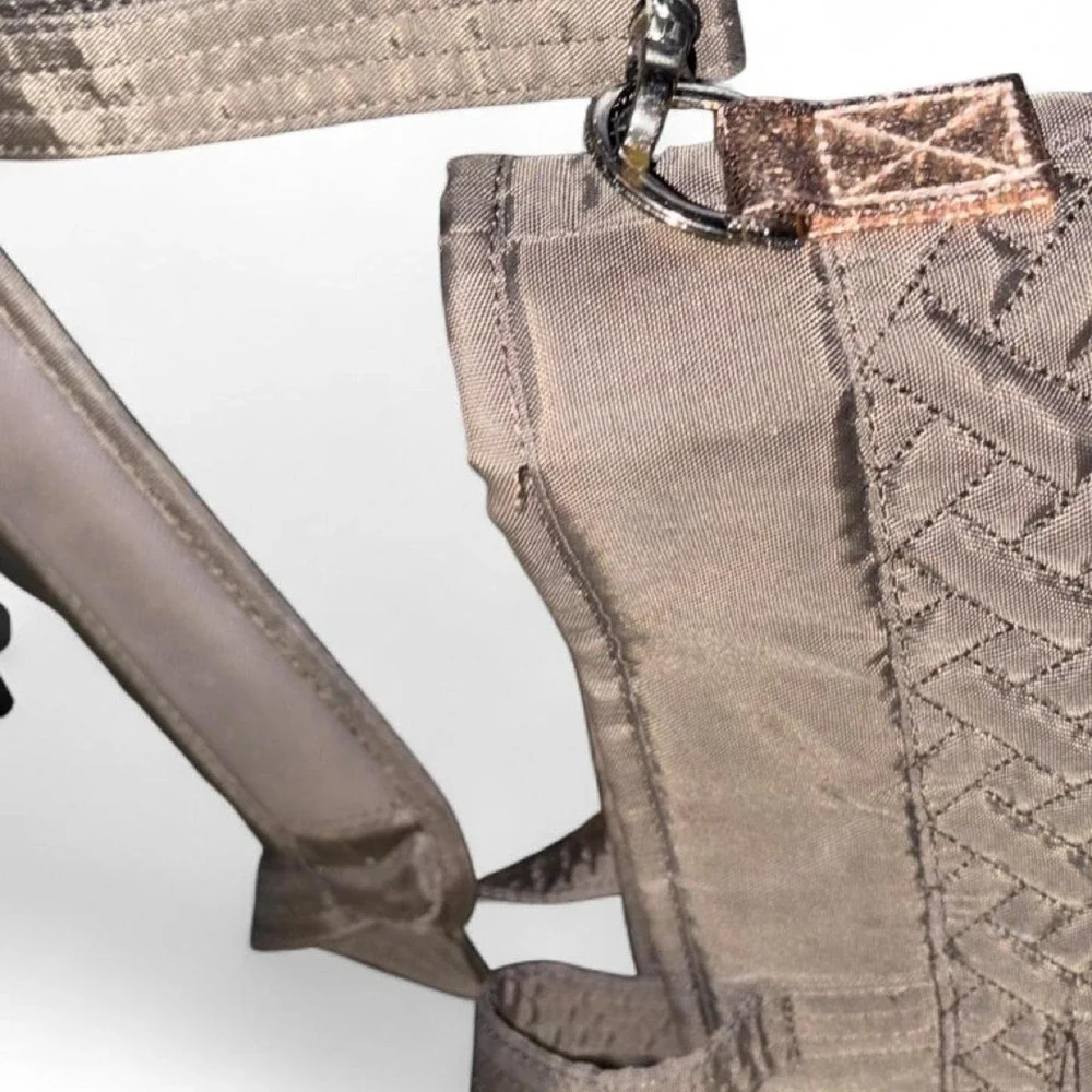 Lug Black Quilted Tote Bag | Lightweight Travel Crossbody Laptop Work Bag